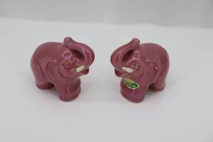 Rosemeade Elephant Salt & Pepper Shakers