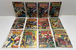 lot 89 image: 35 Cent Battlestar Galactica #1-5 And Misc. DC & Marvel 25 Cent