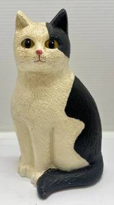 lot 118 image: Vintage Cast Iron Cat Door Stop 9 34T