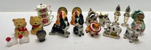 lot 119 image: Misc. Salt & Pepper Shakers & More