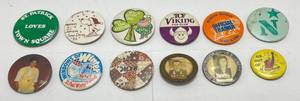 lot 130 image: Vintage Minnesota Mining & Mfg. CO. Buttons & More