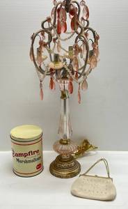 lot 184 image: Vintage Items Including Campfire Marshmallows Tin And More
