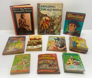 lot 194 image: Misc. Vintage Books