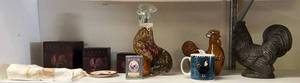lot 229 image: Misc. Rooster Items