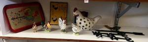 lot 231 image: Misc. Rooster Items