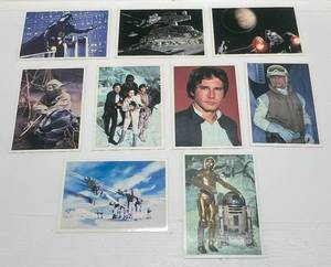 lot 251 image: 1980s Star Wars 5 x 7 Collectors Cards