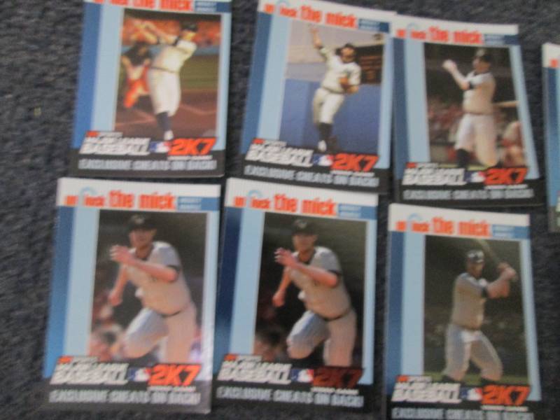 lot 183 image: 2007 Topps Mickey Mantle Cards...