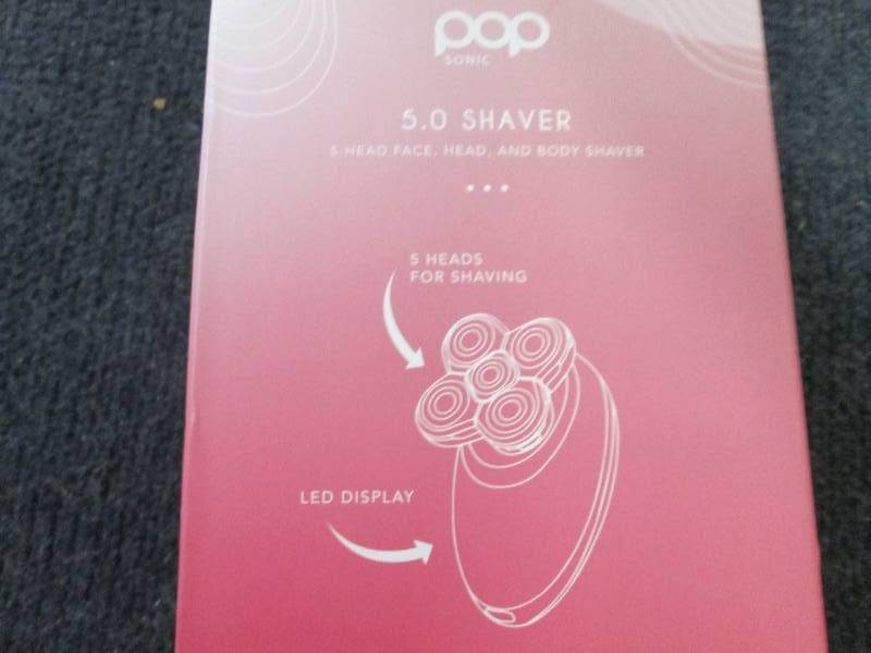 lot 289 image: Pop Sonic 5.0 Shaver Retail $79.99...