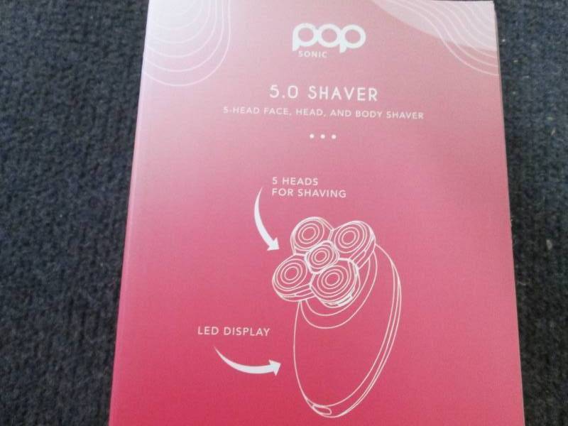 lot 290 image: Pop Sonic 5.0 Shaver Retail $79.99...