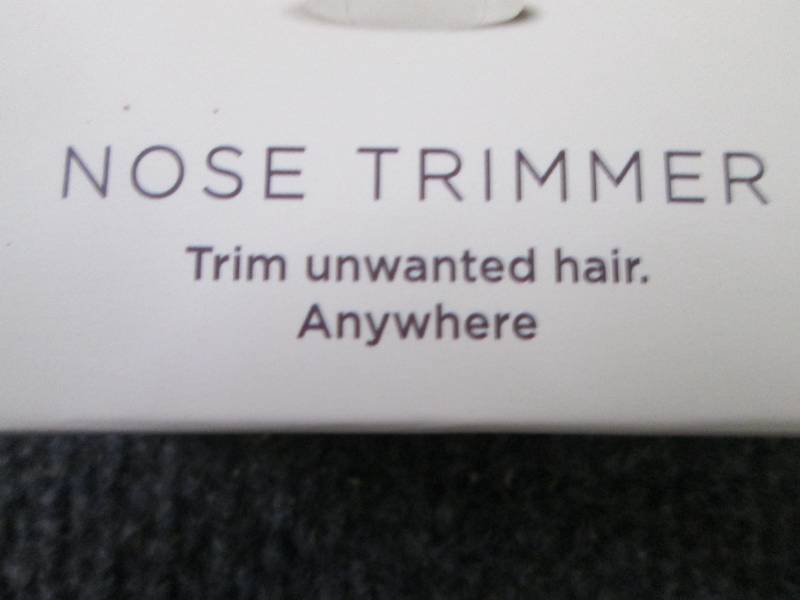 lot 196 image: 4 Pop Sonic Nose & Ear Hair Trimmer...