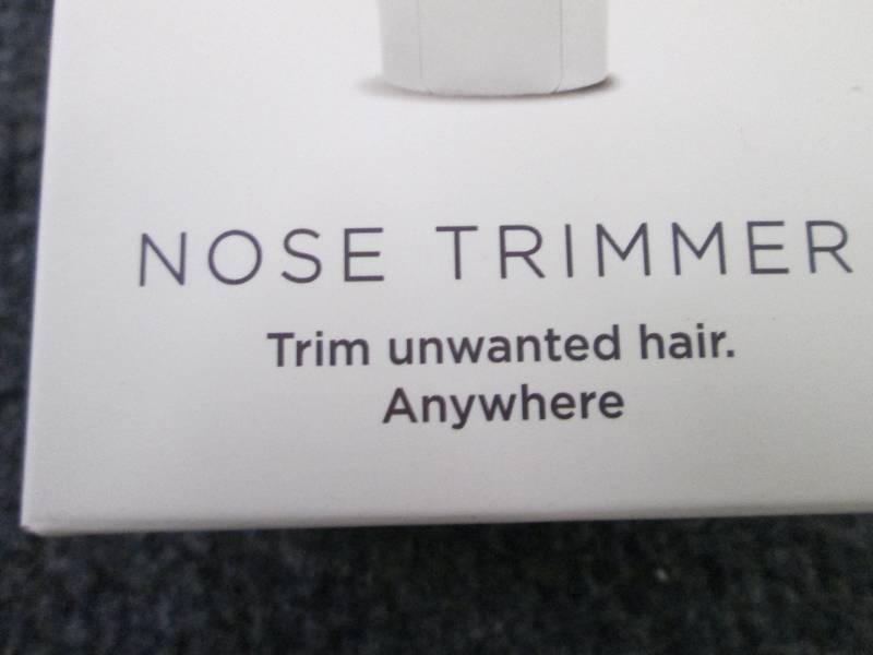 lot 200 image: 4 Pop Sonic Nose & Ear Hair Trimmer...