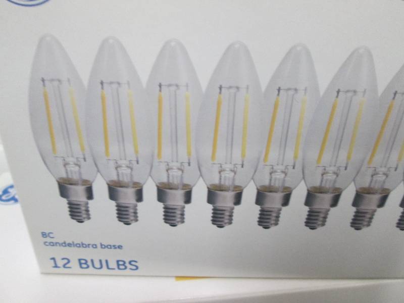 lot 167 image: 5- 12pks GE Basic LED Soft White 40...