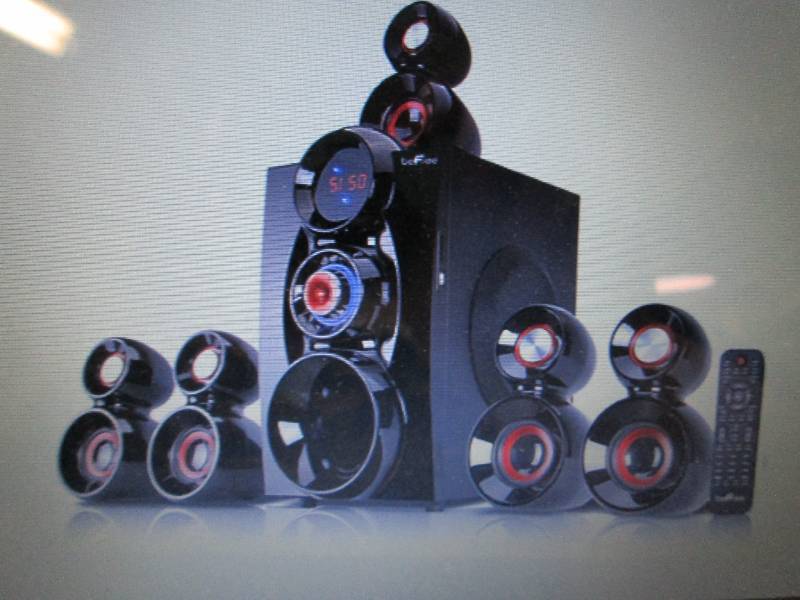 lot 209 image: beFree Sound 125-Watt 5.1 Channel S...