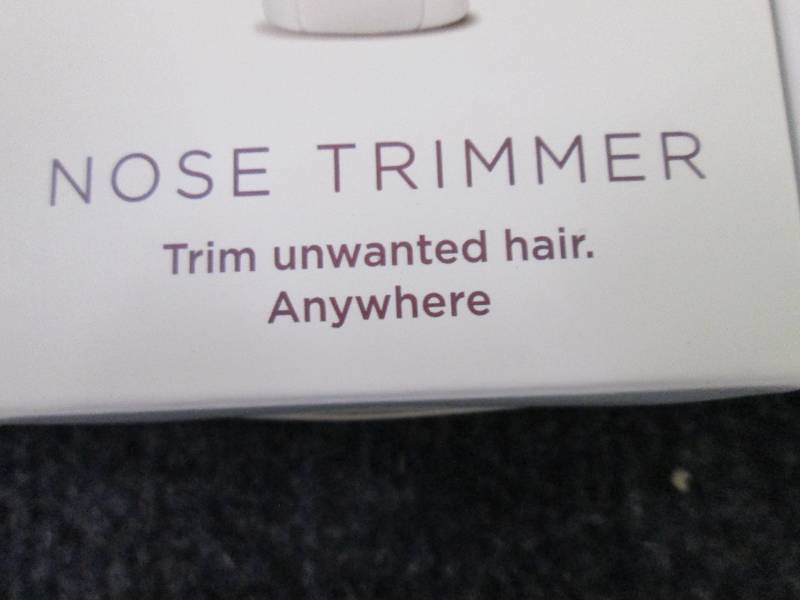 lot 278 image: 4 Pop Sonic Nose & Ear Hair Trimmer...