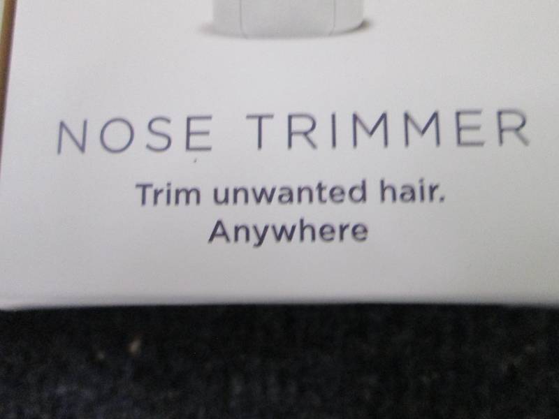 lot 281 image: 4 Pop Sonic Nose & Ear Hair Trimmer...