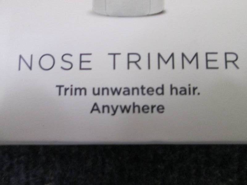 lot 286 image: 4 Pop Sonic Nose & Ear Hair Trimmer...