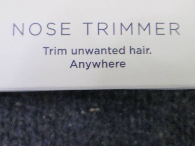 lot 288 image: 4 Pop Sonic Nose & Ear Hair Trimmer...