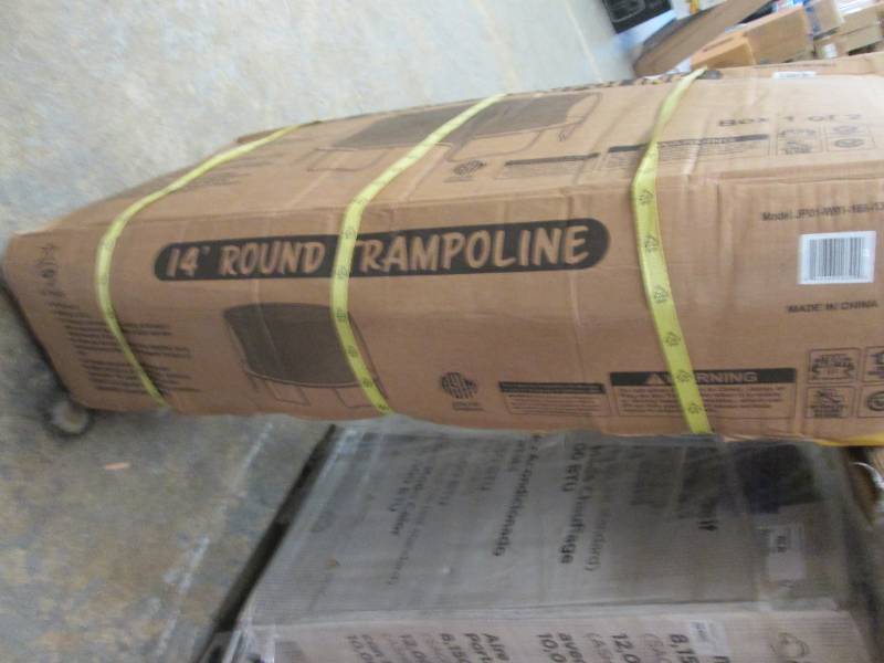 lot 357 image: 14 Round Trampoline no Enclosure o...