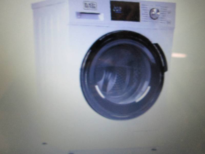 lot 359 image: BLACKDECKER 2.7 Cu. Ft. Washer Dry...