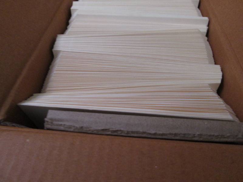 lot 343 image: Case of 1000 #8 Shipping Tags...