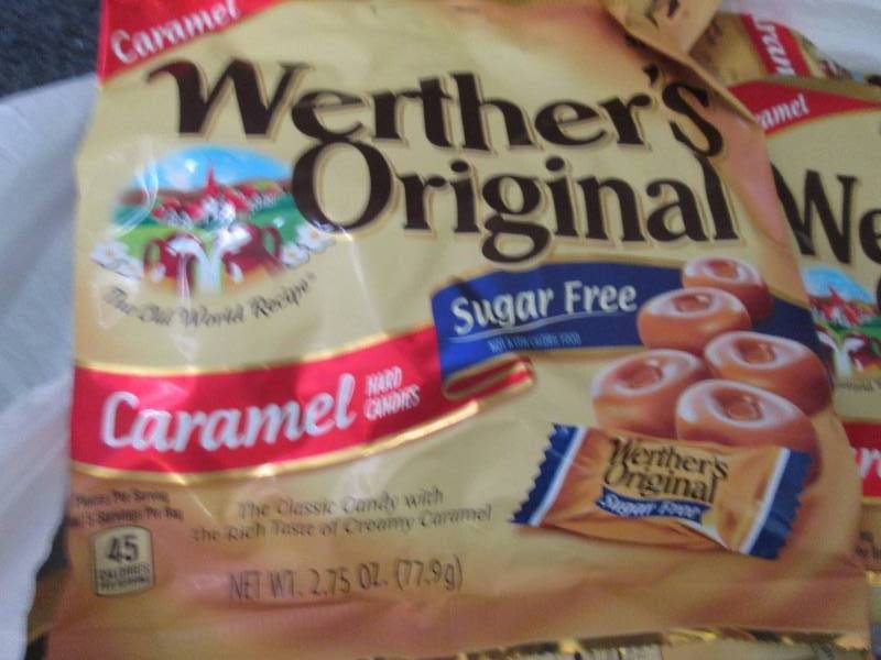 lot 152 image: 6- 1.46 oz Bags Werthers Original ...