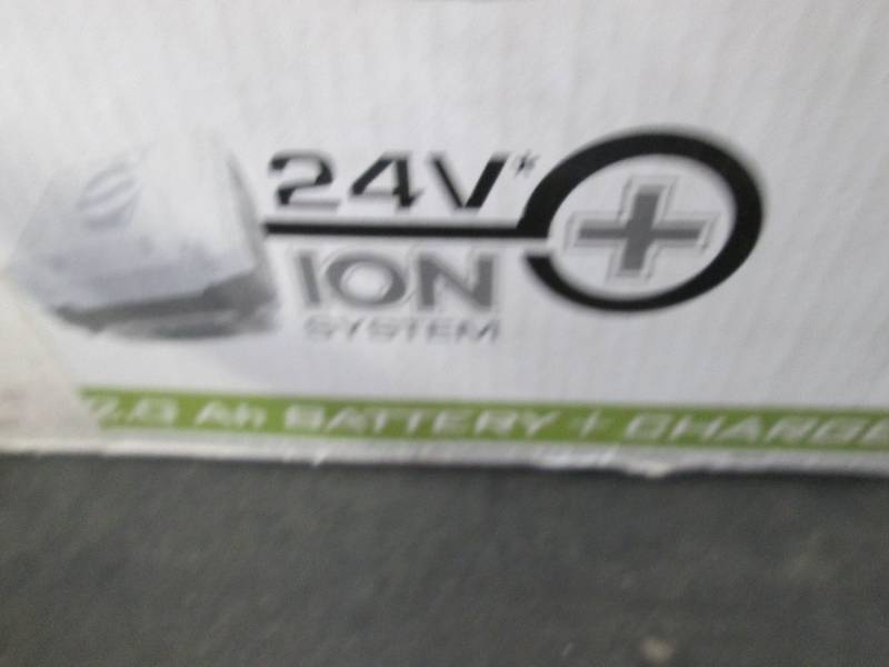 lot 8 image: Sun Joe 24V iON Cordless Power Cle...