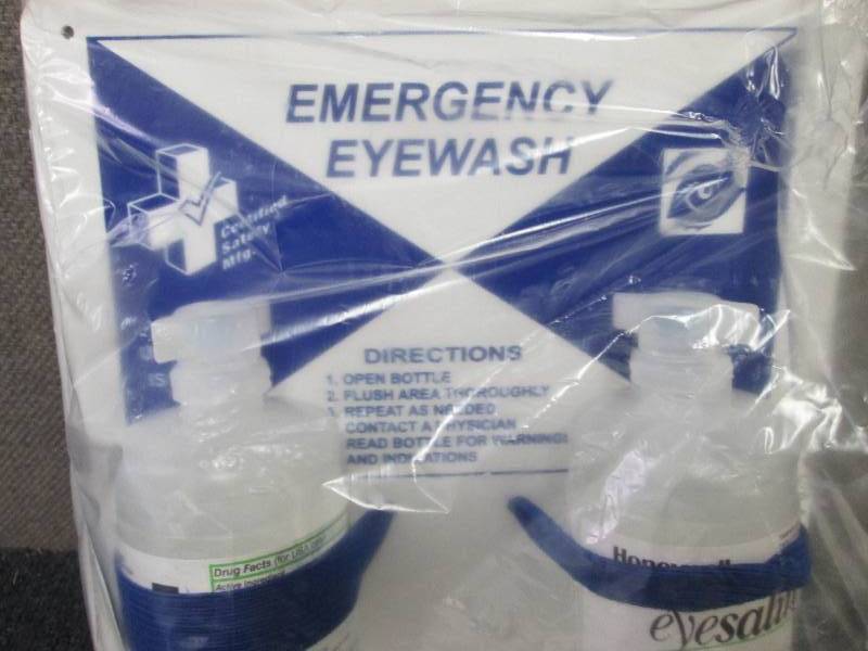 lot 202 image: Honeywell Emergency Eyewash Station...