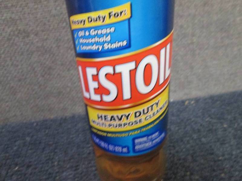 lot 265 image: 12- 28 oz Bottles Lestoil HD MultiP...