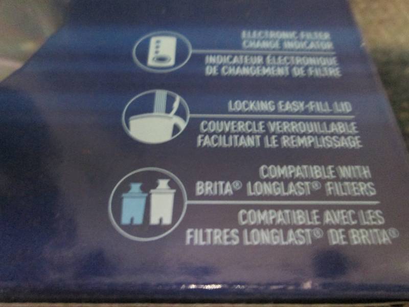 lot 399 image: Brita Water Filter Pitcher for Tap ...