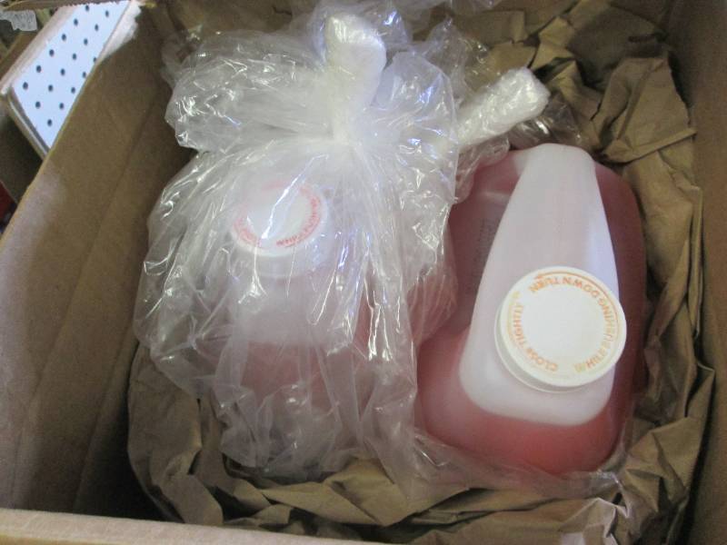 lot 372 image: 21 gallon jugs of clean quick broa...