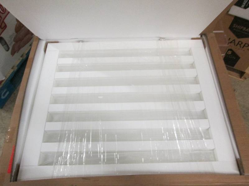 lot 28 image: 4 panel pet gate with support 24 in...