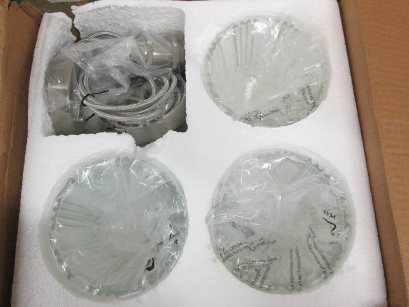 lot 46 image: modern pendant light ...