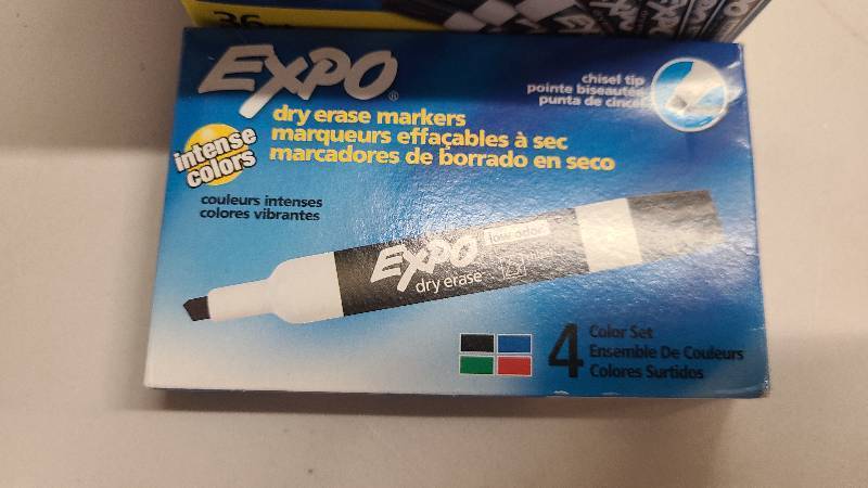 lot 96 image: 2 box of Expo whiteboard markers