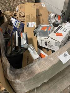 HUGE LOT of Lighting, electronics, HALO, BULBRITE and MORE