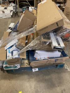 HUGE LOT of Lighting, electronics, HALO, BULBRITE and MORE