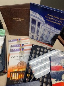 lot 5 image: Large Lot of Coin Collecting Supplies