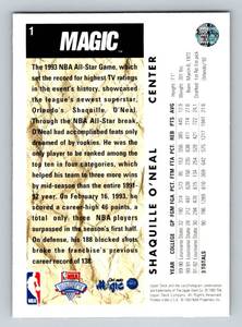 lot 244 image: Shaquille ONeal RC 1993 Upper Deck Draft Pick #1 Rookie Basketball Card