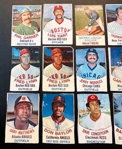 lot 69A image: 1977 Hostess Baseball 15 Card Lot - Includes Stars