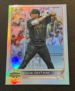 lot 76 image: Shohei Ohtani Refractor 2022 Topps Chrome All-Star Game #ASGC-4 Baseball Card