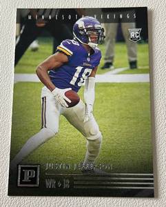 lot 178 image: Justin Jefferson RC 2020 Chronicles Panini #PA-23 Rookie Minnesota Vikings Football Card