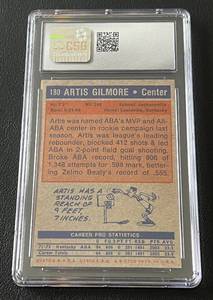 lot 220 image: 1972-73 Topps Artis Gilmore #180 CSG Graded 3.5 Vintage Basketball Card