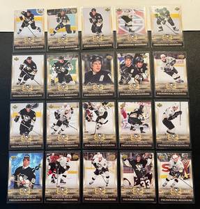 lot 278 image: 2006 Upper Deck Hockey Sidney Crosby Phenomenal Beginning Complete Set of 20 Cards