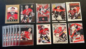 lot 271 image: Martin Brodeur 16 Card Hockey Lot