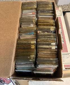 lot 298 image: Bulk Lot of 8,000 9 Boxes Sports Cards - Baseball, Basketball, and Football
