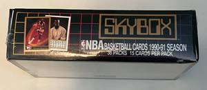 lot 327 image: 1990-91 Skybox Basketball Sealed Pack Box - 36 Packs Michael Jordan