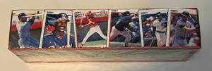 lot 331 image: 1990 Fleer Baseball Complete Factory Set NewSealed Cards