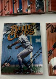 lot 307 image: 1997 Topps Finest Baseball Series 1 Bronze Set