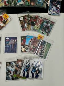 lot 308 image: 200 Assorted Sports Cards - Stars, HOFs, Football, Baseball Basketball, Rookies
