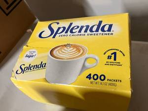 Sugar and Splenda