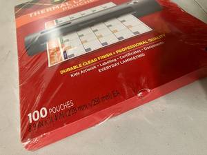 Scotch Thermal Laminating Pouches